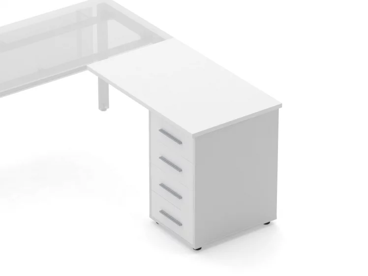 Тумба приставная Deka 9.05.10 Белый_1