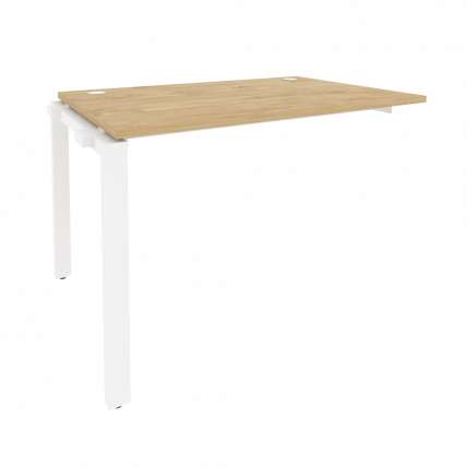Наборный элемент рабочей станции на П-образном м/к ONIX O.MP-1.NRS-2.8 Тиквуд Светлый/Белый_0