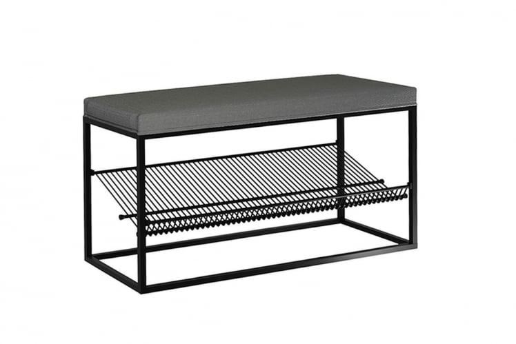 Обувница Крафт 1 LMN-11 черный муар/графит_0