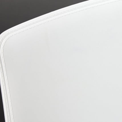 Стул GENIUS (mod 75) металл/пластик, 46x56x84cм, белый/черные ножки_5