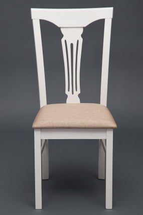 Стул Гермес/ Hermes дерево гевея, 43х49х94см, butter white, ткань песочная (Jaffy 104-58)_8