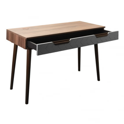 Стол рабочий Сканди (CТ) Грей_1