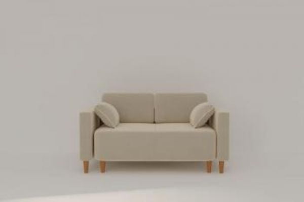 Диван прямой Ультра (Berhouse) Цвет фасада: Левис 04 велюр; Тип: Прямой; Материал фасада: Металл/Велюр_4