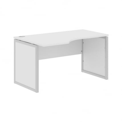 Стол письменный левый XTEN-QP XQPCET 149 L Белый Серый_0