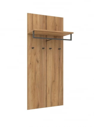 Вешалка настенная Сидней ЛД 672.080 М Метрополитан Грей_0