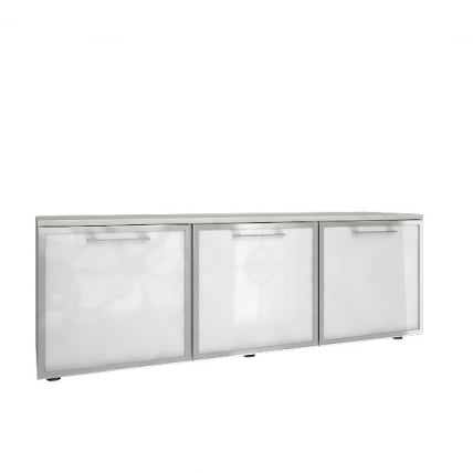 Тумба модульная трехсекционная YALTA LT-TS 3.5R Снежная Патина_0