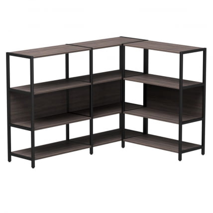 Набор стеллажных систем Everprof EVO №14 Дуб Пасадена Черный_0