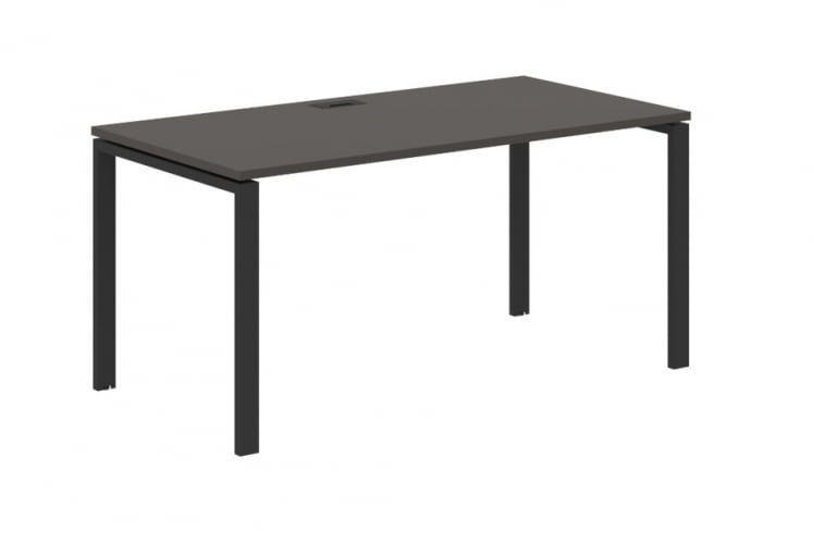 Стол письменный EDIS EUST 1580 Мокко Черный_0