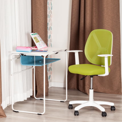 Кресло PLAY WHITE Green (зеленый)_11