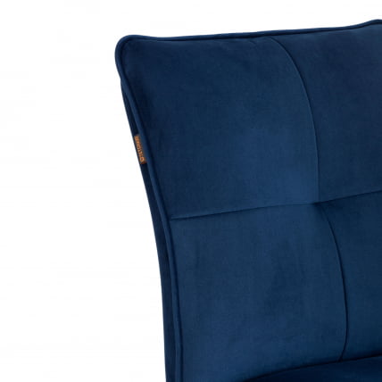 Стул обеденный Sweet LT, велюр, Blue (синий), 41х55х88 см_8
