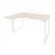 Стол эргономичный левый на О-образном м/к ONIX O.MO-SA-3L Денвер Светлый/Белый_242128