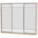 Шкаф-купе B-220х270х60-2(ДСС-Белый-D8D8D8)_359033