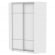 Шкаф-купе YA-230х1400-568-4(Белый-D4D4)_346028