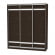 Шкаф-купе B-230х200х60-2(Венге-D9D9D9)_356195