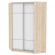 Шкаф-купе YA-230х1400-568-5(ДСС-Белый-D4D4)_346194