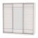 Шкаф-купе B-230х235х60-3(ЯАС-D7D8D7)_356536