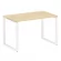 Стол письменный на О-образном м/к METAL SYSTEM БО.СП-2 Акация/Белый_246976