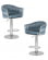 Стул барный DOBRIN MARCEL (пудрово-голубой велюр (MJ9-74)) 2 шт_3636675