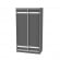 Шкаф-купе B-230х120х60-1(Графит-D9D9)_361971