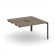 Стол-приставка к опор. элем. Стайл Проджект SN-59P.DPRS-013 Вяз Благородный/Металл Черный/Черный Заг_3860080