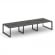 Стайл Проджект Рабочая станция двухсторонняя SN-59O.DRS-081 Антрацит/Металл Черный/Черный Заглушка 2 _3861443