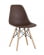 Стул Eames Style DSW коричневый (разборный каркас)_2542191