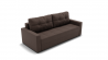 Диван Рио (ЗР) Цвет фасада: Коричневый; Тип: Прямой; Материал фасада: Металл/Велюр_866107