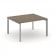 Стайл Проджект Стол переговорный SN-59P.SPRG-032 Вяз Благородный/Металл Серый 1180*1180*750 _3812161
