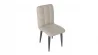 Стул Франк ДП 2-17 Графит Кожзам Бежевый_166622