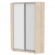 Шкаф-купе YA-230х1250-4(ДСС-Белый-D6D5)_345404