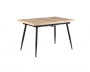 Стол Месси раздвиж. 120-160 Галифакс Натур/Бабочка_2315145