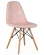 Стул обеденный DOBRIN BENNET Пудрово-розовый велюр HLR-39_229303