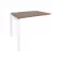 Наборный элемент рабочей станции на П-образном м/к ONIX O.MP-1.NRS-1.7 Дуб Аризона/Белый_240320