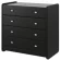 Комод с 4-мя ящиками №1 Черный_200260