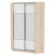 Шкаф-купе YA-230х1250-5(ДСС-Белый-D3D3)_345514
