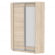 Шкаф-купе YA-230х1250-5(ДСС-D1D2)_345503