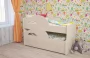 Кровать выкатная двухъярусная РАДУГА Без ящика Дуб млечный_80761