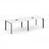 Стайл Проджект Стол переговорный SN-59P.SPRG-013 Белый/Металл Антрацит 2760*980*750 _3858346