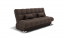 Диван Фиеста-1 (ЗР) Тип: Прямой; Материал фасада: Металл/Велюр; Цвет: Коричневый_891222