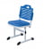 Ученический стул пластиковый (рост 3-5) Синий/Каркас серый_3687402