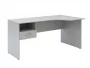 Стол письменный правый SET160-1 R c подвесной тумбой Белый_177357