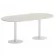 Стол овальный HOME OFFICE VR.SP-5-180.1 Дуб Наварра/Белый металл_230305