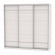 Шкаф-купе B-230х235х60-3(ЯАС-D7D7D7)_356486
