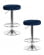 Табурет барный DOBRIN BRUNO (синий велюр (MJ9-117)) 2 шт_3636498