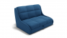 Диван Куба 700 (ЗР) Цвет фасада: Синий; Тип: Прямой; Материал фасада: Металл/Велюр_855737