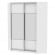 Шкаф-купе YA-198х1250-2(Белый-D3D3)_359169