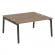 Оникс Вуд Рабочая станция OW.D.RS-2.4.7 Дуб Аризона/Дуб Темный/Металл Антрацит 1580*1475*750 _4463993