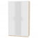 Шкаф распашный R-230х135х45-1-M(ДСС-Белый)_351137