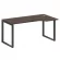 Стол криволинейный правый на О-образном м/к METAL SYSTEM БО.СА-1 Пр Венге/Антрацит_247048