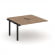 Стайл Проджект Проходной наб. элем. SN-59P.DNRS-024 Дуб Табак/Металл Черный/Черный Заглушка 1580*163 _3817144